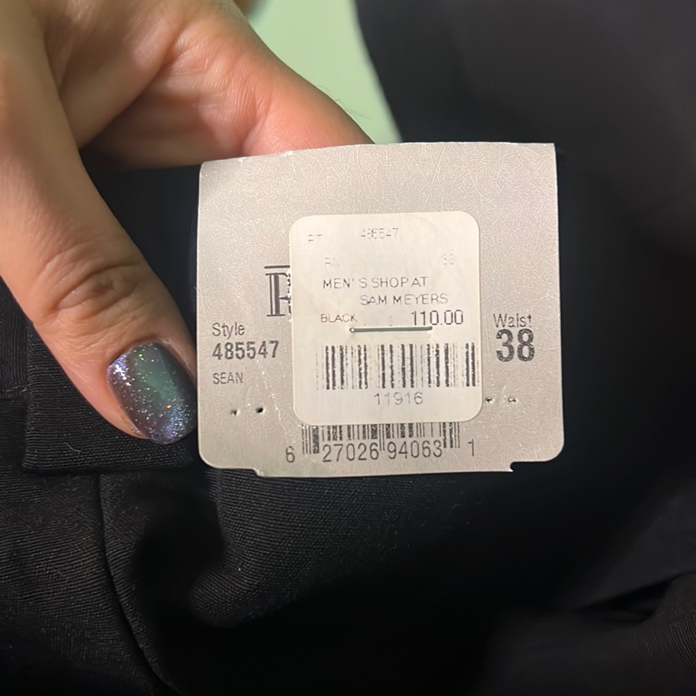 Riviera Sport Sean Men’s Dress Pants Black